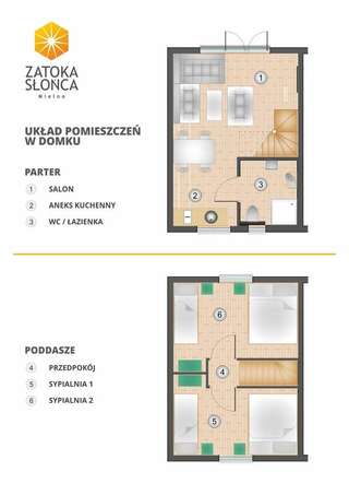 Курортные отели Zatoka Słońca Мельно Дом с 2 спальнями-7